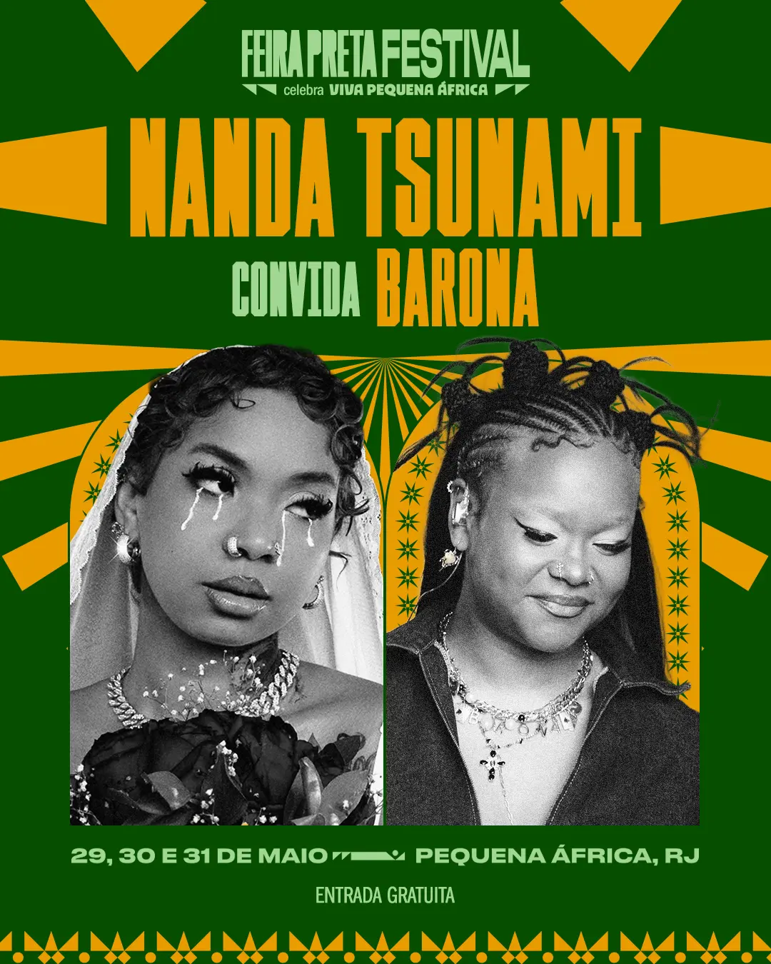 ​Nanda Tsunami (SP) e Barona (SP)